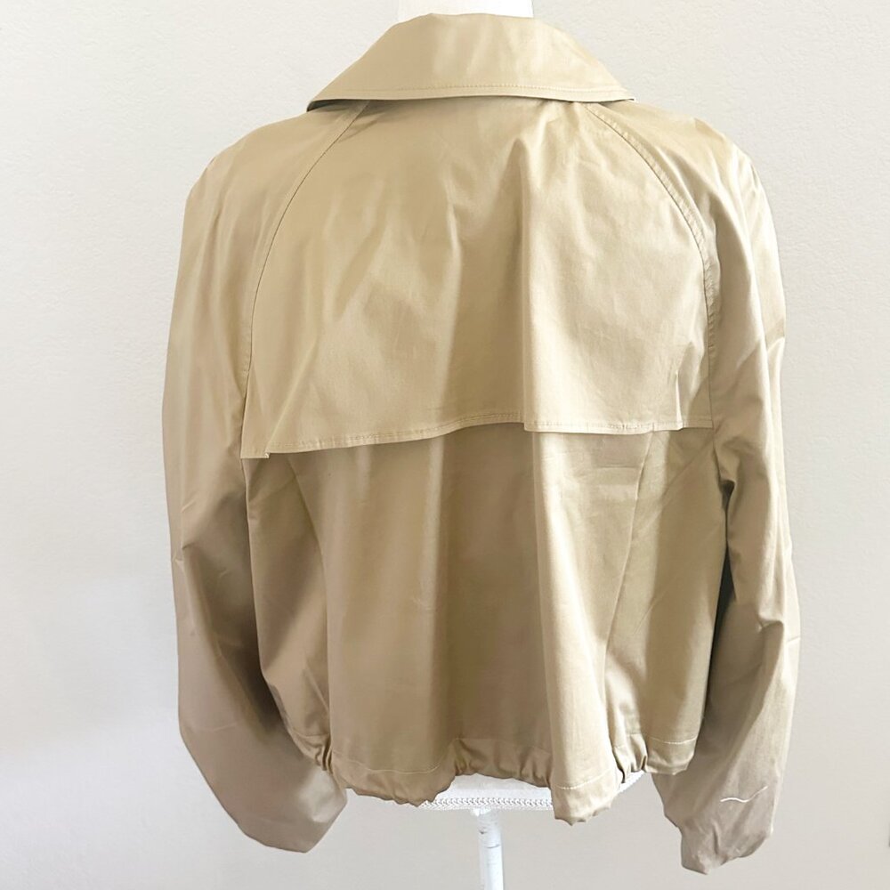 INC Drawstring Bomber Jacket Large - Picture 3 of 10